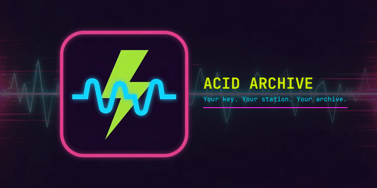 Acid Archive: a home for your weather history